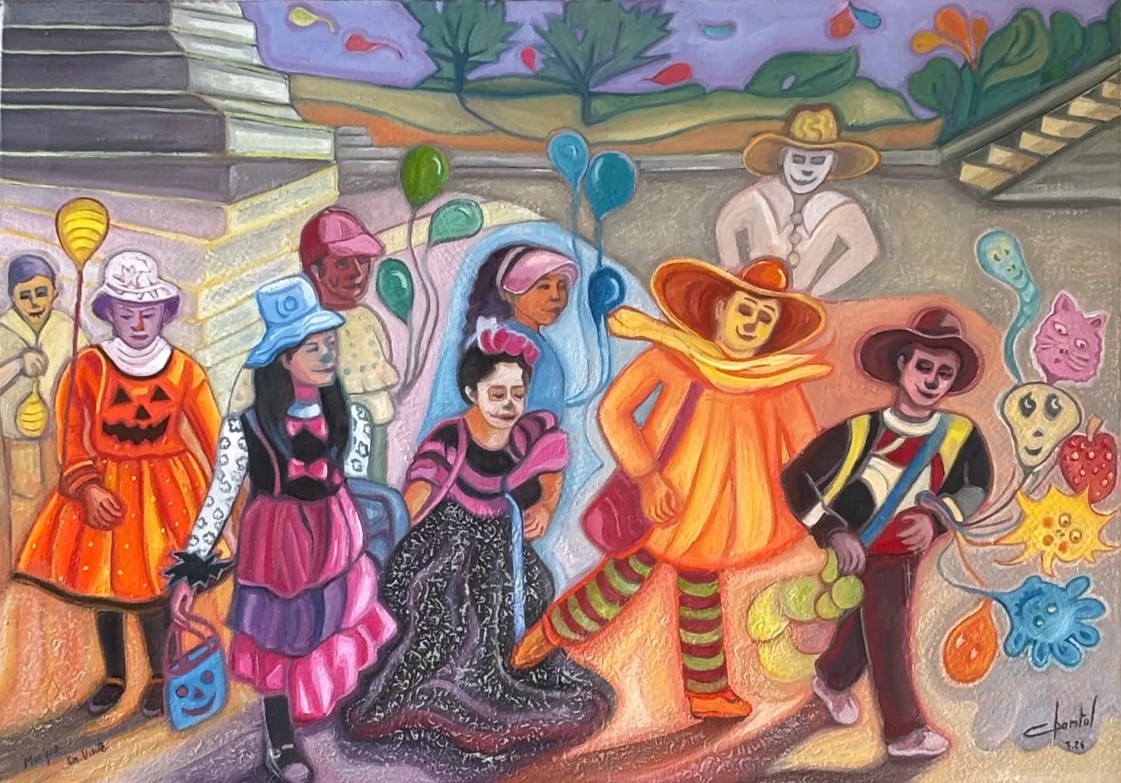 en visite  MEXIQUE