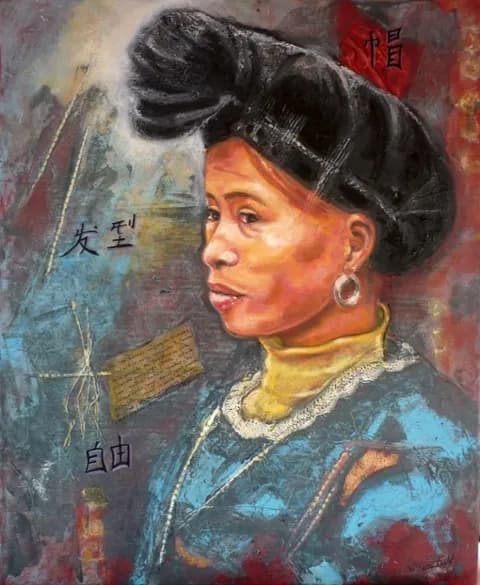 Femme Yao Rouge